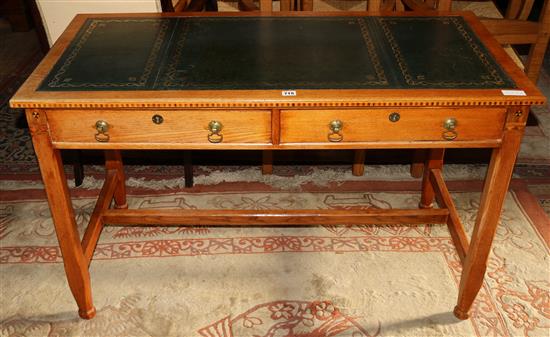 Arts & Crafts oak writing desk